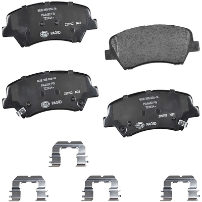 HELLA PAGID - 355036161 - Disc Brake Pad Set pa1