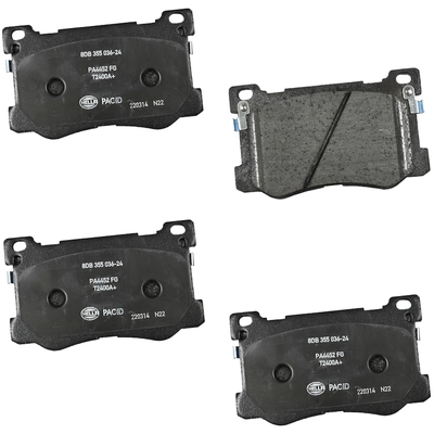 HELLA PAGID - 355036241 - Disc Brake Pad Set pa2