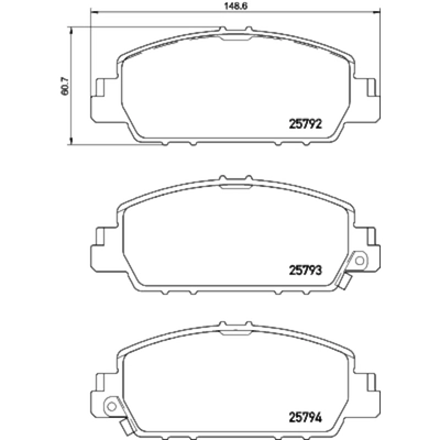 HELLA PAGID - 355036331 - Disc Brake Pad Set pa1