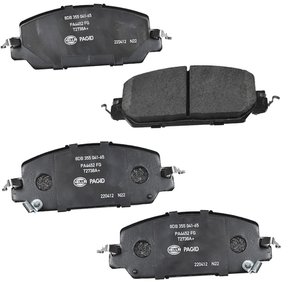 HELLA PAGID - 355041651 - Disc Brake Pad Set pa1