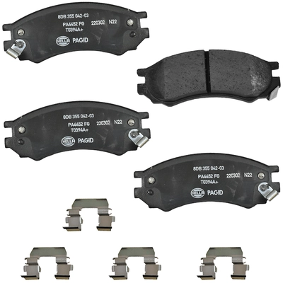 HELLA PAGID - 355042031 - Disc Brake Pad Set pa1