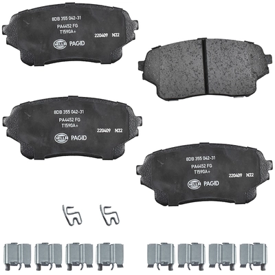 HELLA PAGID - 355042311 - Disc Brake Pad Set pa1