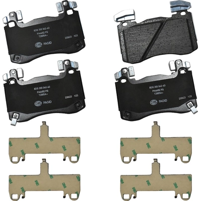 Front Disc Pads by HELLA PAGID - 355042631 pa1