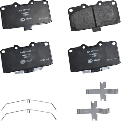 Front Disc Pads by HELLA PAGID - 355043431 pa1