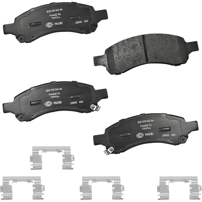 Front Disc Pads by HELLA PAGID - 355043841 pa1