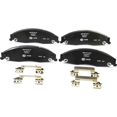 Front Disc Pads by HELLA PAGID - 355046691 pa2