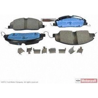 Front Disc Pads by MOTORCRAFT - BRF1081C pa5