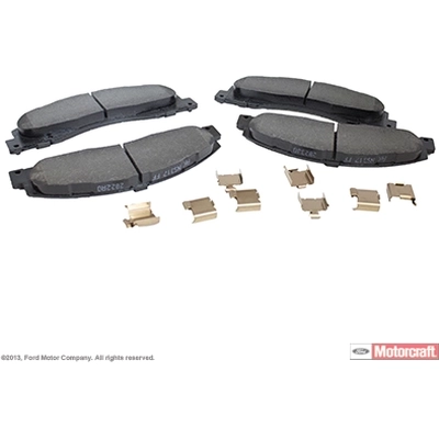Front Disc Pads by MOTORCRAFT - BRF1328 pa1