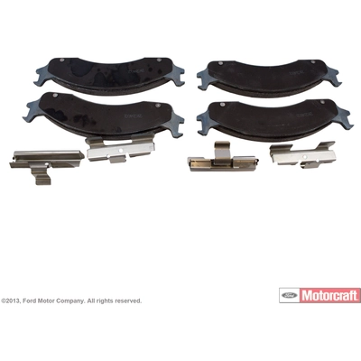 Front Disc Pads by MOTORCRAFT - BRF1391 pa2