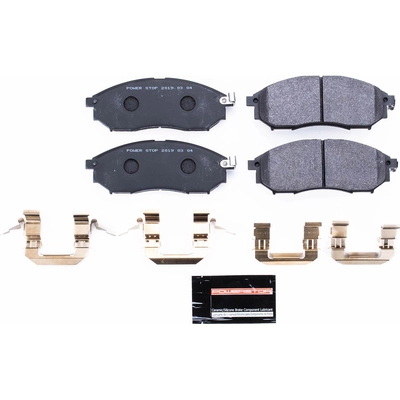 Front Disc Pads by POWER STOP - PSA888 pa1