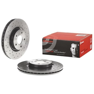 Front Drilled Rotor by BREMBO - 09.9468.1X pa3
