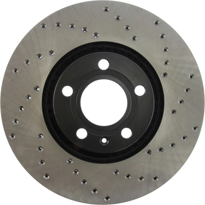 Front Drilled Rotor by CENTRIC PARTS - 128.33107CL pa5