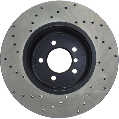 Front Drilled Rotor by CENTRIC PARTS - 128.34071L pa4