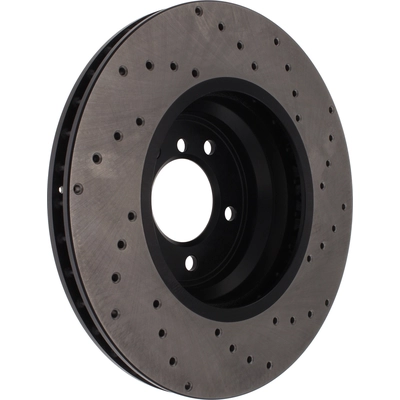Front Drilled Rotor by CENTRIC PARTS - 128.34093R pa1