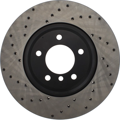 Front Drilled Rotor by CENTRIC PARTS - 128.34093R pa5