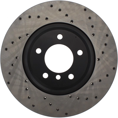 Front Drilled Rotor by CENTRIC PARTS - 128.34093L pa4