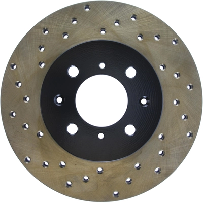 Front Drilled Rotor by CENTRIC PARTS - 128.40018R pa2