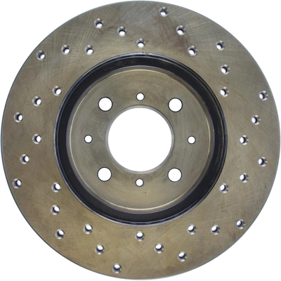 Front Drilled Rotor by CENTRIC PARTS - 128.40018R pa6