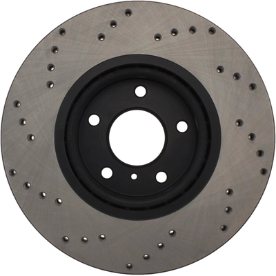 Front Drilled Rotor by CENTRIC PARTS - 128.42080L pa1