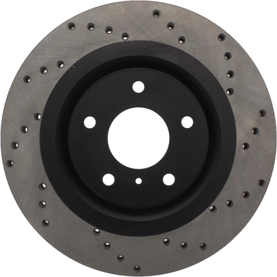 Front Drilled Rotor by CENTRIC PARTS - 128.42080L pa5