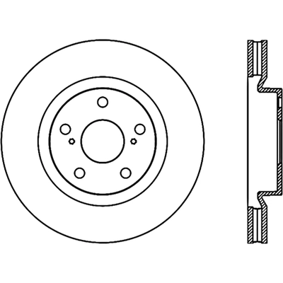 Front Drilled Rotor by CENTRIC PARTS - 128.44146L pa2