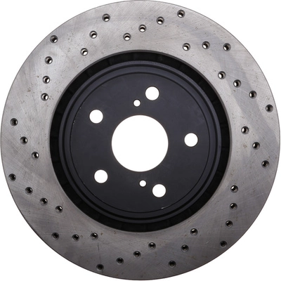 Front Drilled Rotor by CENTRIC PARTS - 128.44158R pa5