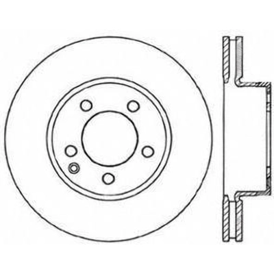 Front Drilled Rotor by CENTRIC PARTS - 228.35109 pa1