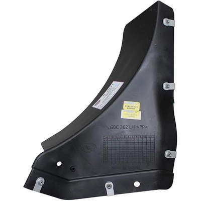 Front Driver Side Fender Splash Shield by SHERMAN PARTS - GMSUBU21-24SL pa1