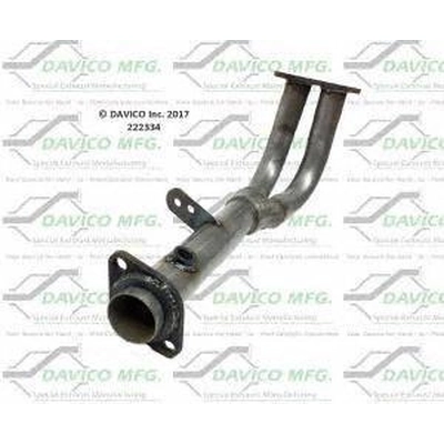 Front Exhaust Pipe by DAVICO - 222334 pa2