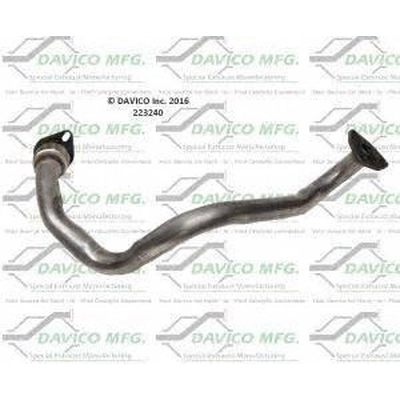 Front Exhaust Pipe by DAVICO - 223240 pa1