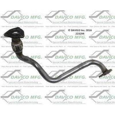 Front Exhaust Pipe by DAVICO - 223294 pa1