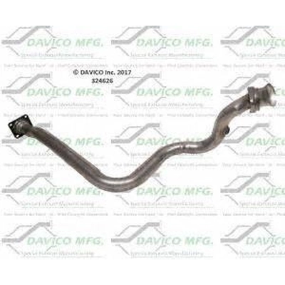 Front Exhaust Pipe by DAVICO - 324626 pa2
