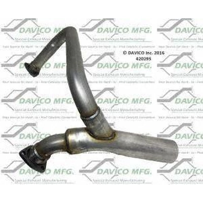 Front Exhaust Pipe by DAVICO - 420295 pa2