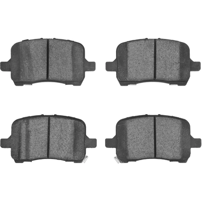 Front High Performance Pads by DYNAMIC FRICTION COMPANY - 1115-1028-00 pa1