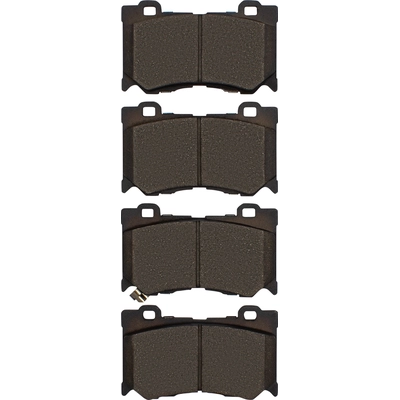 Front High Performance Pads by DYNAMIC FRICTION COMPANY - 1115-1346-00 pa3