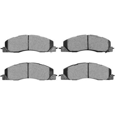 Front High Performance Pads by DYNAMIC FRICTION COMPANY - 1400-1399-01 pa2