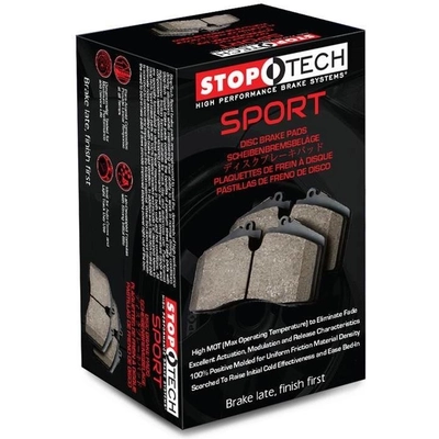 Front High Performance Pads by STOPTECH - 309.01740 pa1
