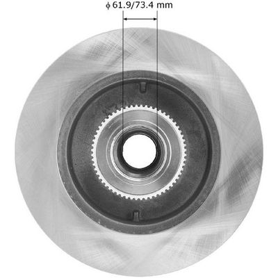BENDIX GLOBAL - PRT5797 - Disc Brake Rotor and Hub Assembly pa3