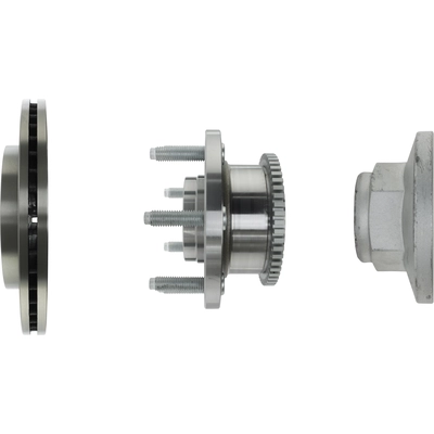 Front Hub And Rotor Assembly by CENTRIC PARTS - 121.65129 pa6