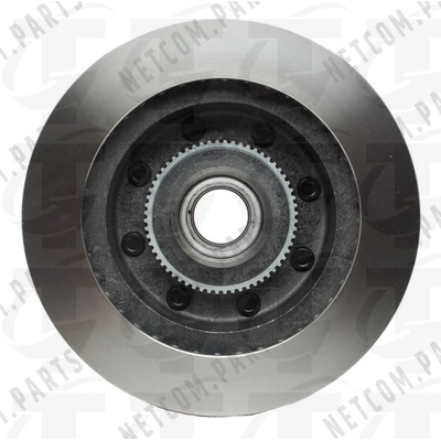 Front Hub And Rotor Assembly by TOP QUALITY - 8-66528 pa3