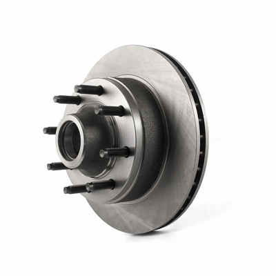 Front Hub And Rotor Assembly by TOP QUALITY - 8-66528 pa9