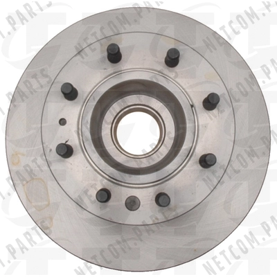 Front Hub And Rotor Assembly by TOP QUALITY - 8-680626 pa6