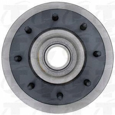 Front Hub And Rotor Assembly by TOP QUALITY - 8-680639 pa7