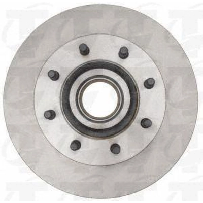 Front Hub And Rotor Assembly by TOP QUALITY - 8-680640 pa12