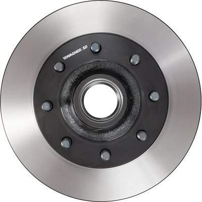 Front Hub And Rotor Assembly by WAGNER - DSX125477E pa1