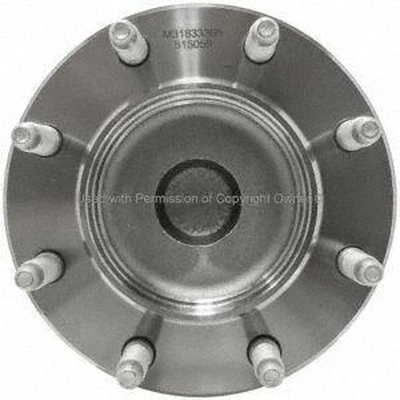 Front Hub Assembly by QUALITY-BUILT - WH515059 pa3
