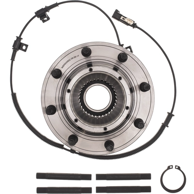 Front Hub Assembly by WORLDPARTS - WBR930802 pa3