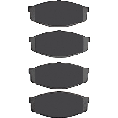 DYNAMIC FRICTION COMPANY - 4000-0207-00 - Front Hybrid Pads pa2