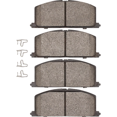 DYNAMIC FRICTION COMPANY - 4000-0242-00 - Front Hybrid Pads pa2