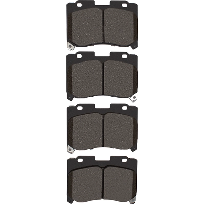 DYNAMIC FRICTION COMPANY - 4000-0629-00 - Front Hybrid Pads pa2
